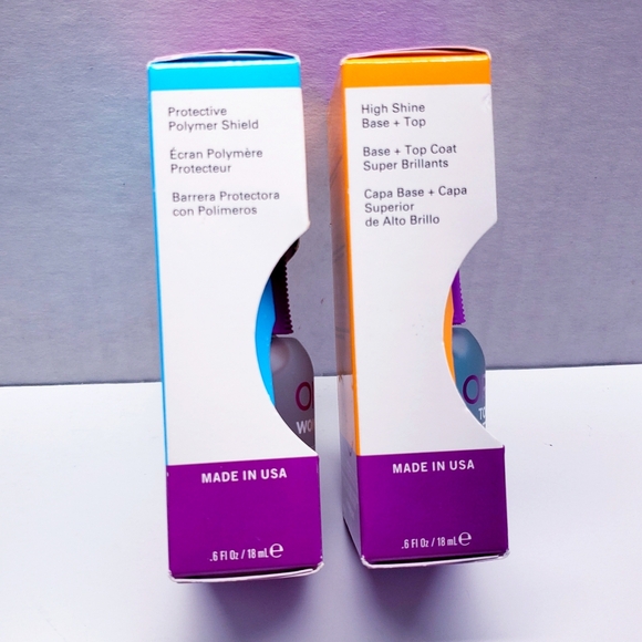 Orly Nail Treatments BASECOAT (Top 2 Bottom) and TOPCOAT (Won't Chip), 0.6 oz - Picture 3 of 7